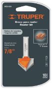 Imagen de D 3 BROCA PARA ROUTER CORTE EN  PULGV PULG  7/8 PULG TRUPER BROU-V7/8