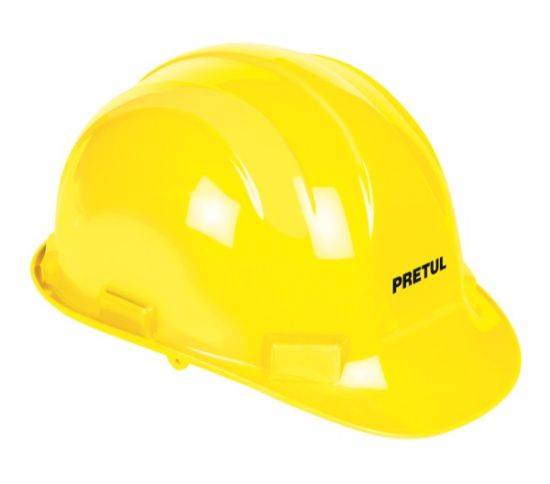 Imagen de CASCO DE SEGURIDAD COLOR AMARILLO  PRETUL CAS-AP