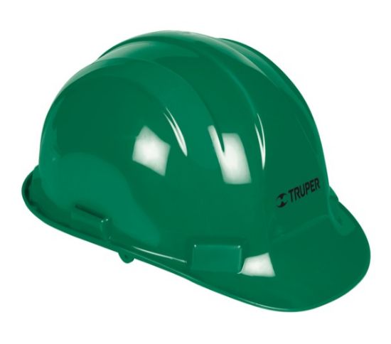 Imagen de D 4 CASCO DE SEGURIDAD COLOR VERDE TRUPER CAS-V