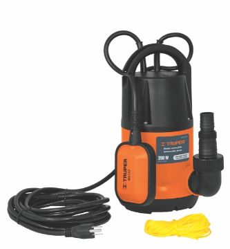 Imagen de BOMBA SUMERGIBLE DE 1/2 HP PARA AGUA LIMPIA TRUPER BOS-1/2LP