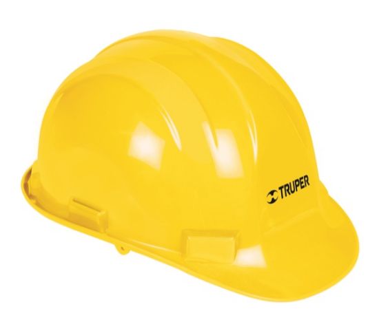 Imagen de CASCO DE SEGURIDAD COLOR AMARILLO TRUPER CAS-A