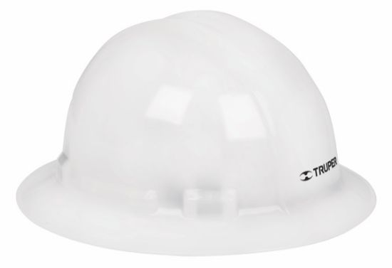 Imagen de CASCO BLANCO ALA COMPLETA TRUPER CAS-BX