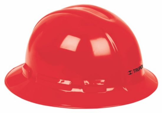 Imagen de D 4 CASCO ROJO ALA COMPLETA TRUPER CAS-RX