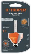 Imagen de D 3 BROCA PARA ROUTER DOBLE ROMANA 1-3/8 PULG CON BALERO TRUPER BROU-DR1-3/8X