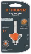 Imagen de BROCA PARA ROUTER MOLDURA CLASICA 1-1/8 PULG CON BALERO TRUPER BROU-M1-1/8X