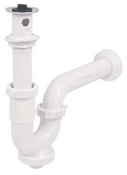 Imagen de CESPOL PVC PARA LAVABO CON ARO CROMADO FOSET CE-234