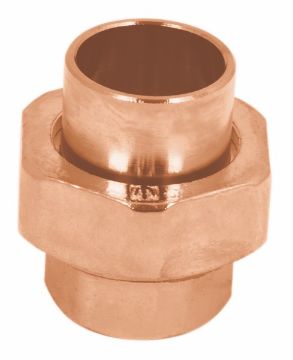 Imagen de TUERCA UNION LATON COBRIZADO COBRE-COBRE 3/4 PULG  FOSET CC-972