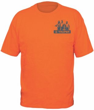 Imagen de D 1 CAMISETA 100% ALGODON  NARANJA TALLA 40 TRUPER CAM-NAR-40