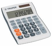 Imagen de D 1  D CALCULADORA MEDIANA DE ESCRITORIO TRUPER CALC-15E