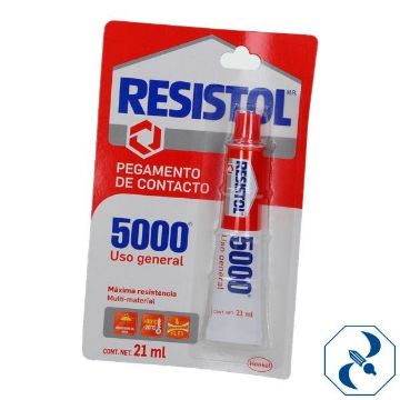 Imagen de PEGAMENTO 21 ML RESISTOL 5000 USO GENERAL TUBO HER5000-00021