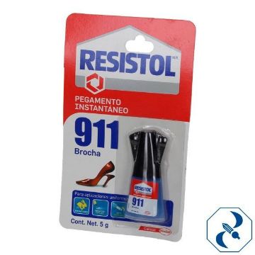 Imagen de PEGAMENTO 5 GR BROCHA RESISTOL 911 HER911-BR5G