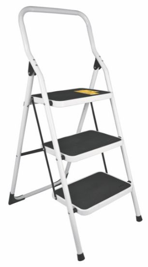 Imagen de ESCALERA TUBULAR PLEGABLE 3 PELDAÑOS PRETUL ESTU-3P