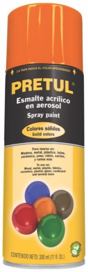 Imagen de PINTURA AEROSOL NARANJA  PRETUL PA-NA-P