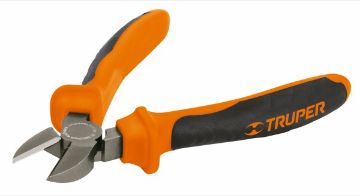 Imagen de PINZA CORTE DIAGONAL 7 PULGADA MANGO COMFORT GRIP TRUPER T202-7X