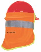 Imagen de CUBRENUCA PARA CASCO COLOR NARANJA 30 CM TRUPER CUNU-N