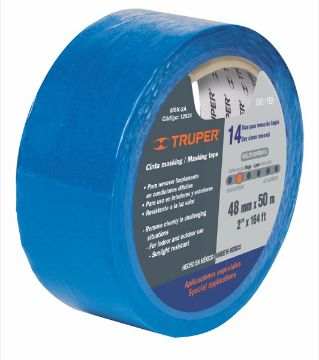 Imagen de MASKING TAPE 2 PULG AZUL TRUPER MSK-2A