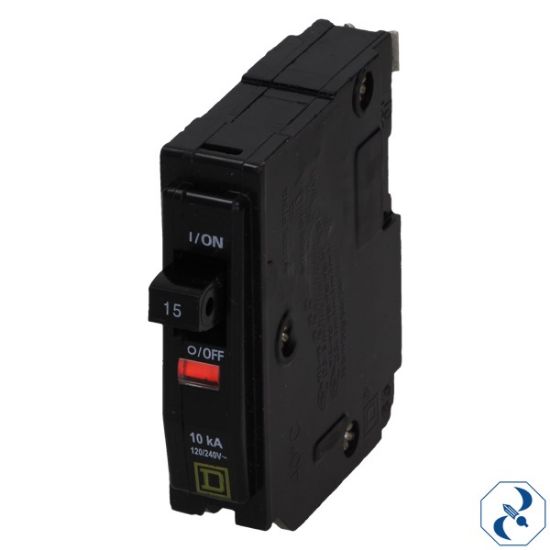 Imagen de INTERRUPTOR 15 AMP TERMOMAGNETICO SQUARED  QO115