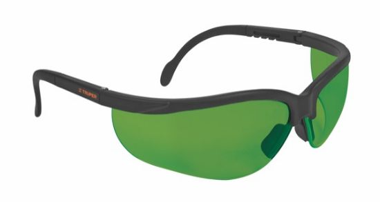 Imagen de LENTES DEPORTIVOS DE SEGURIDAD COLOR VERDE TRUPER LEDE-S5