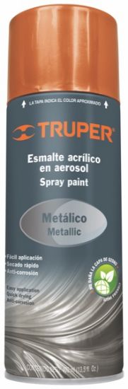 Imagen de PINTURA COBRE METALICA EN AEROSOL 400ML TRUPER PAM-CO