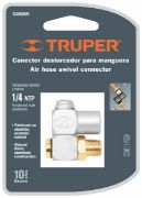 Imagen de D 6 DESTORCEDOR DE LATON CUERDA 1/4 NPT TRUPER COMA