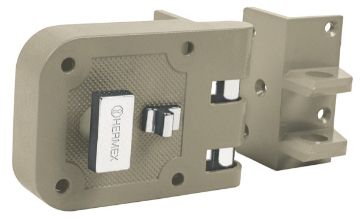 Imagen de D 2 CERRADURA SOBREPONER MODELO 625 DERECHA CILINDRO-PERILLA HERMEX CS-60D