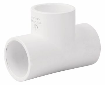 Imagen de TEE SENCILLA DE PVC, 19 MM FOSET PVC-762