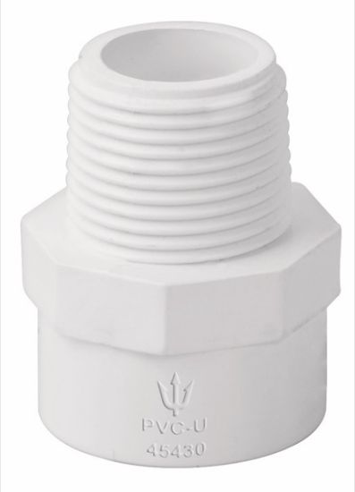 Imagen de ADAPTADOR MACHO DE PVC, 19 MM FOSET PVC-612