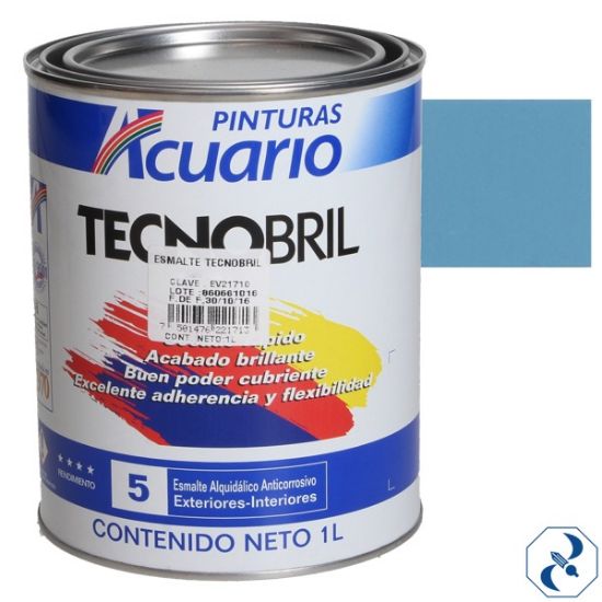 Imagen de ESMALTE DE 1 L AZUL HOLANDES TECNOBRILL ACUARIO EV22810