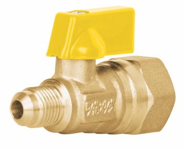 Imagen de D 10 VALVULA DE CONTROL PARA GAS DE LATON  5/16 X 1/2 FOSET VG-554-N