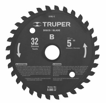 Imagen de D 1 DISCO DE CORTE DOBLE DE 5 PULG TRUPER DIMU-5