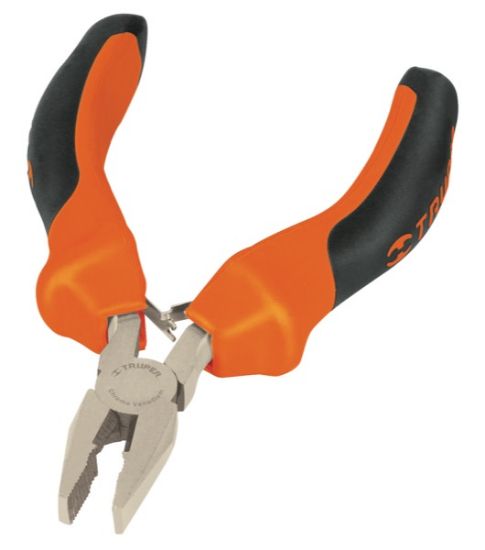 Imagen de PINZA MINIATURA DE ELECTRICISTA 4 PULG MANGO COMFORT GRIP TRUPER PM-PE4