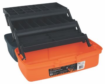 Imagen de D 1 CAJA PARA PESCA 16 PULG GRIS TRUPER CPE-16G