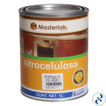 Imagen de SELLADOR 1 L PARA MADERA CONCENTRADO 38% NITROSELLO 270 MASTERLAK MM90210