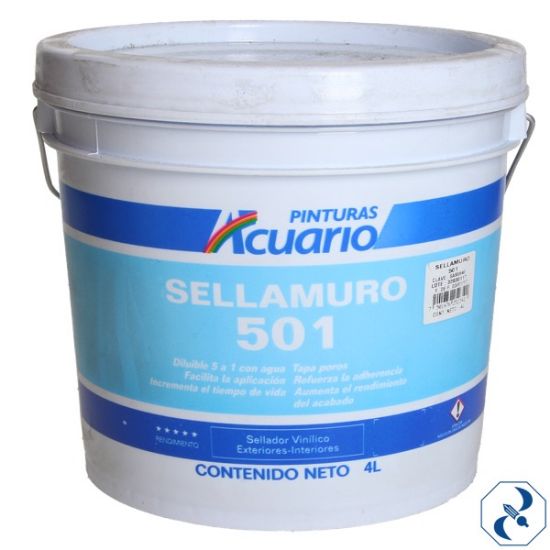 Imagen de SELLADOR 4 L PARA MURO 501 ACUARIO SA90640