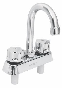 Imagen de MEZCLADORA PLASTICA PARA LAVABO CUELLO TIPO BAR FOSET MP-060