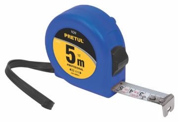 Imagen de FLEXOMETRO AZUL 5 M  PRETUL PRO-5MEB-A