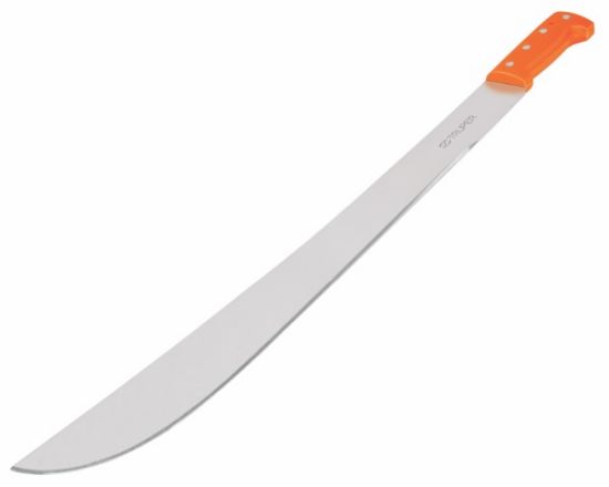 Imagen de MACHETE ESTANDAR 22 PULG CACHA NARANJA TRUPER T-460-22P