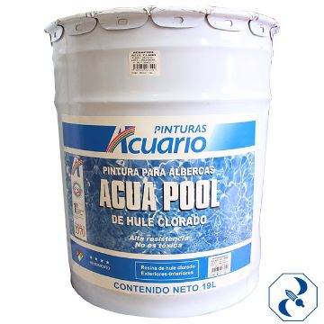 Imagen de D 1 PINTURA PARA ALBERCA 19 L AZUL CLARO ACUARIO