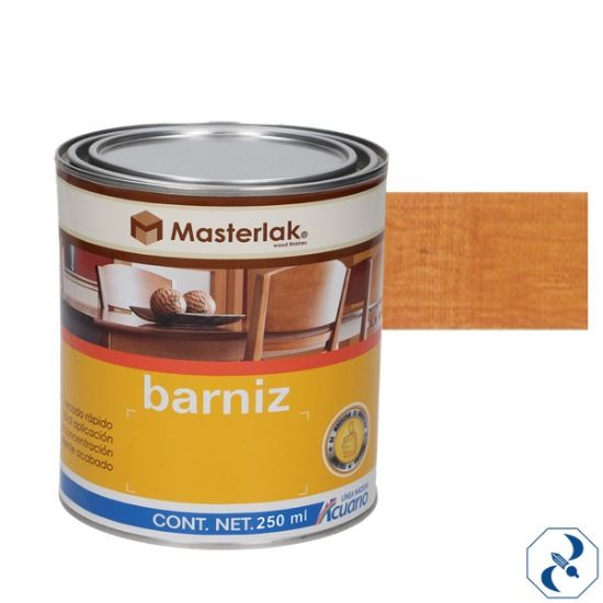 Imagen de D 1 BARNIZ 1/4 L CEDRO MASTERLAK ACUARIO MM96502