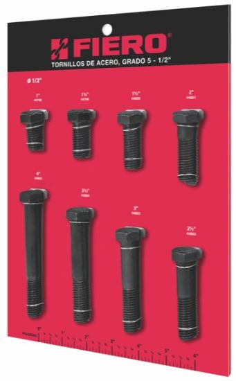 Imagen de D 1 EXHIBIDOR DE  TORNILLOS GRADO 5 No.3 FIERO EXF-TORA-3