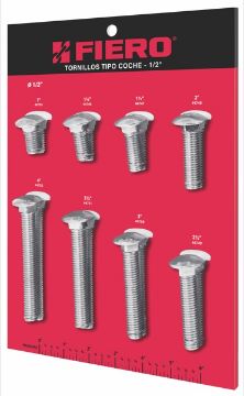 Imagen de D 1 EXHIBIDOR DE  TORNILLOS TIPO COCHE No.3 FIERO EXF-TORC-3