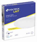 Imagen de LUMINARIO EMPOTRADO REDONDO CON LEDS 12W VOLTECH EMP-201L