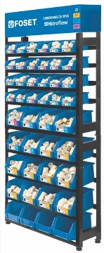 Imagen de D 1 RACK PARA CONEXIONES DE CPVC TRUPER R-CPVC-FOS