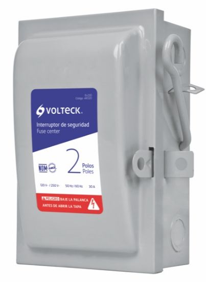 Imagen de INTERRUPTOR DE SEGURIDAD 2 POLOS 30 A  VOLTECH IS-230