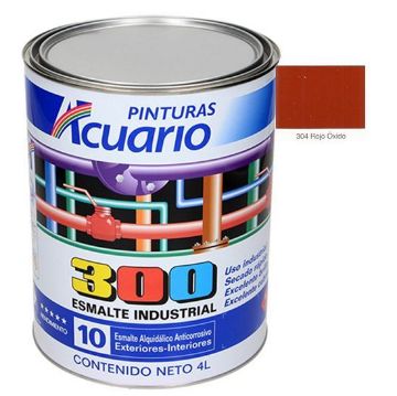 Imagen de ESMALTE 4 L ROJO OXIDO TECNOBRIL ACUARIO EV20440