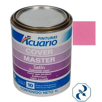 Imagen de D 1 VINILICA 1 L ROSA MEXICANO MASTER ACUARIO VA12810