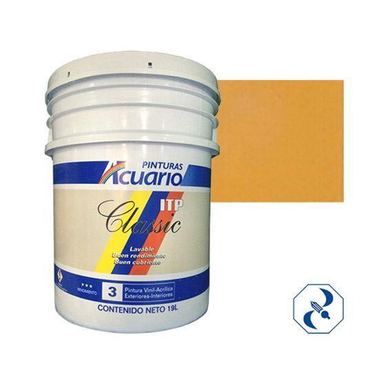 Imagen de D 1 VINILICA 19 L AMARILLO OXIDO (MOSTAZA) ITP ACUARIO