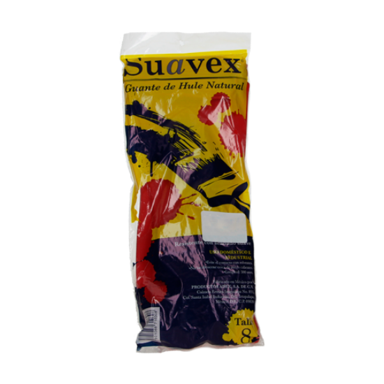 Imagen de GUANTE 9 ROJO SUAVEX CLASICO ADEX