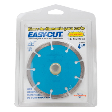 Imagen de DISCO 4.5 PULG CORTE DE DIAMANTE EASY CUT AUSTROMEX 1505