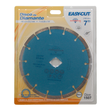 Imagen de DISCO 7 PULG CORTE DE DIAMANTE EASY CUT AUSTROMEX 1507